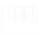 Decorative Glass Wall Tile (898 X 700 X 6mm) White RAL9010
