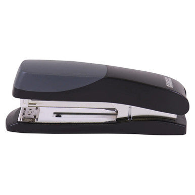 Black 67 Brand Desktop Stapler, Large Size, for Document Handling, Made of Plastic, Staples 20 Pages, Compatible with 24/6 and 26/6 Staples, Durable and High-Quality Office and Home Use Tool.
