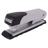 67 Brand Desktop Steel Stapler, Silver and Black, Medium Size, Loads 105 Staples, Staples 20 Pages, High-Quality Office and Home Use Stapler with Durable Steel Construction.