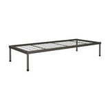 Divan Single Steel Bed 1900L x 760D x 325mm High (Welded Mesh 100 x 100mm with No Head and Foot Rest)