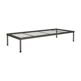 Divan Single Steel Bed 1900L x 760D x 325mm High (Welded Mesh 50 x 50mm with No Head and Foot Rest)