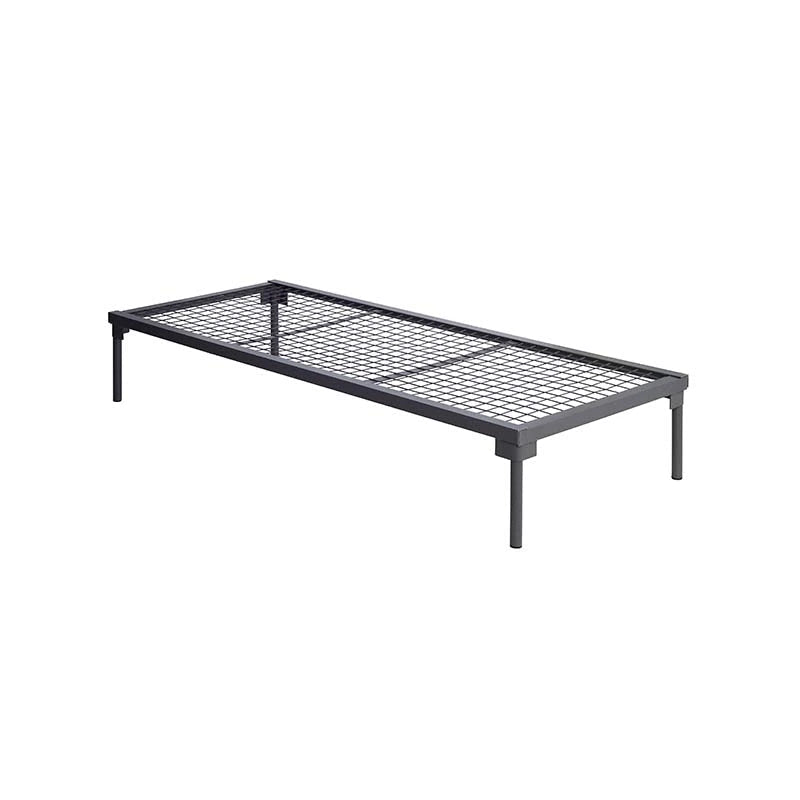 Divan Single Steel Bed 1900L x 915D x 325mm High (Welded Mesh 100 x 100mm with No Head and Foot Rest)