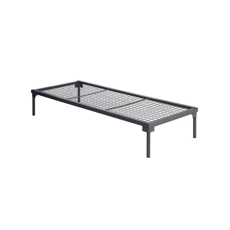 Divan Single Steel Bed 1900L x 915D x 325mm High (Welded Mesh 50 x 50mm with No Head and Foot Rest)