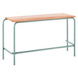 Double School Desk in Saligna Wood 1200mm Wide
