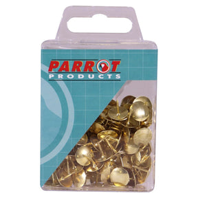 Drawing Pins Brass (Boxed Pack 100)