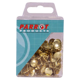 Drawing Pins Brass (Boxed Pack 100)
