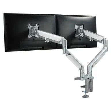 Dual Monitor Clamp Bracket with Gas Spring Arm