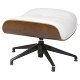 Eames Lounger High-Back Office Chair with Footrest