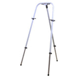 Easel Steel Telescopic (1100 x 2100 mm) BD9000, Image of a Foldable Steel Easel with Adjustable Legs and Compact Design.