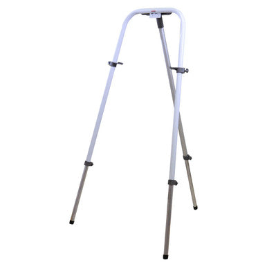 Easel Steel Telescopic (1100 x 2100 mm) BD9000, Image of a Foldable Steel Easel with Adjustable Legs and Compact Design.