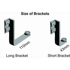 Easy Rail Mounting Bracket Set Short
