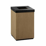 Eco - Fibre Square Litter Bin Body Only - Office Stock Group