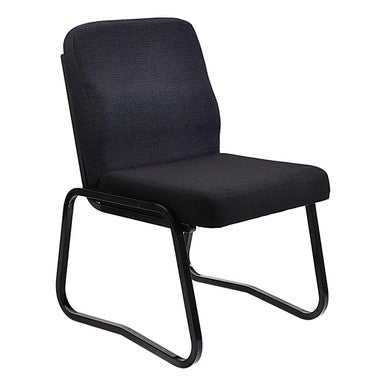 Economy Full Back Skid Base Side Visitor Office Chair