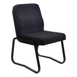 Economy Full Back Skid Base Side Visitor Office Chair