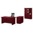 Eden Executive Office Desk – Mahogany Veneer