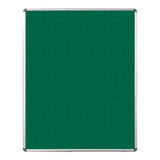 Educational Board Magnetic Chalkboard (1220 x 910 - Grey Squares - 1 Side)