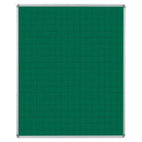 Educational Board Magnetic Chalkboard (1220 × 920 – Grey Squares – Side Panel – Option A)