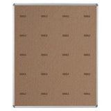 Educational Board Magnetic Chalkboard (1220 × 920 – Grey Squares – Side Panel – Option A)