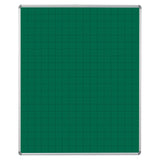 Educational Board Magnetic Chalkboard (1220*920 - Grey Squares - Side Panel - Option A)