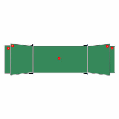 Educational Board Magnetic Chalkboard (1220 x 920 - Side Panel - Option a)