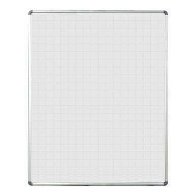 Educational Board Magnetic Whiteboard (1220 × 910 – Grey Squares – 1 Side)