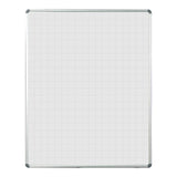 Educational Board Magnetic Whiteboard (1220 × 910 – Grey Squares – 1 Side)