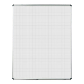 Educational Board Magnetic Whiteboard (1220 × 910 – Grey Squares – 1 Side)
