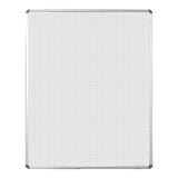 Educational Board Magnetic Whiteboard (1220*910 - Grey Squares - 1 Side)