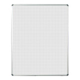 Educational Board Magnetic Whiteboard (1220 x 910 - Grey Squares - 1 Side)