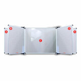 Educational Board Magnetic Whiteboard (1220 × 910 – Squares 1 Side – Swing Leaf – Option B)