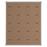Educational Board Magnetic Whiteboard (1220*920 - Grey Squares - Side Panel - Option A)