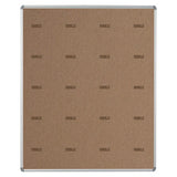 Educational Board Magnetic Whiteboard (1220 x 920 - Grey Squares - Side Panel - Option a) - Additional View 2