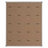 Educational Board Magnetic Whiteboard (1220 x 920 - White Lines - Side Panel - Option a) - Additional View 2
