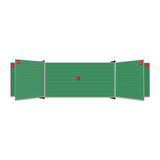 Educational Board Non - Magnetic Chalkboard (1220 x 1210 - Chalk Lines 1 Side - Swing Leaf - Option B)