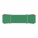 Educational Board Non-Magnetic Chalkboard (1220*1210 - Squares and Lines - Swing Leaf - Option B)