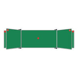 Educational Board Non-Magnetic Chalkboard (1220 × 1220 – Chalk Squares – Side Panel – Option A)