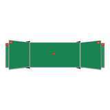 Educational Board Non - Magnetic Chalkboard (1220 x 1220 - Chalk Squares - Side Panel - Option a)