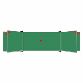 Educational Board Non-Magnetic Chalkboard (1220 × 1220 – Side Panel – Option A)