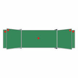 Educational Board Non-Magnetic Chalkboard (1220 × 920 – Chalk Lines – Side Panel – Option A)