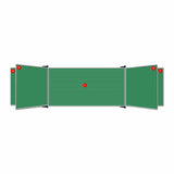 Educational Board Non - Magnetic Chalkboard (2420 x 1220 - Lines - Centre Panel - Option C)