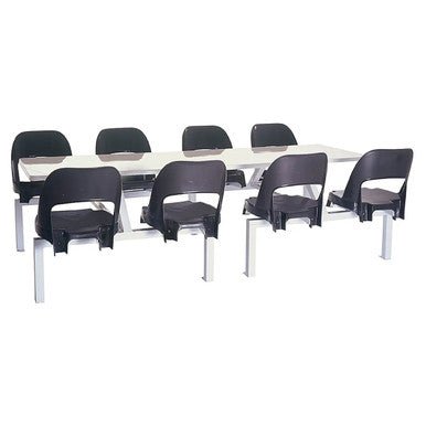 Eight Seater Canteen Rectangular Alpine Set