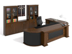 Embassy Executive Desk in Veneer Wood