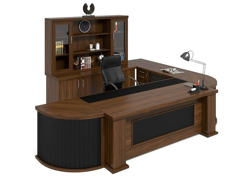 Embassy Executive Desk in Veneer Wood