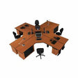 Euro Four – Way Workstation Desk Display 3