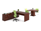 Excellence-32 Executive Desk in Veneer Wood