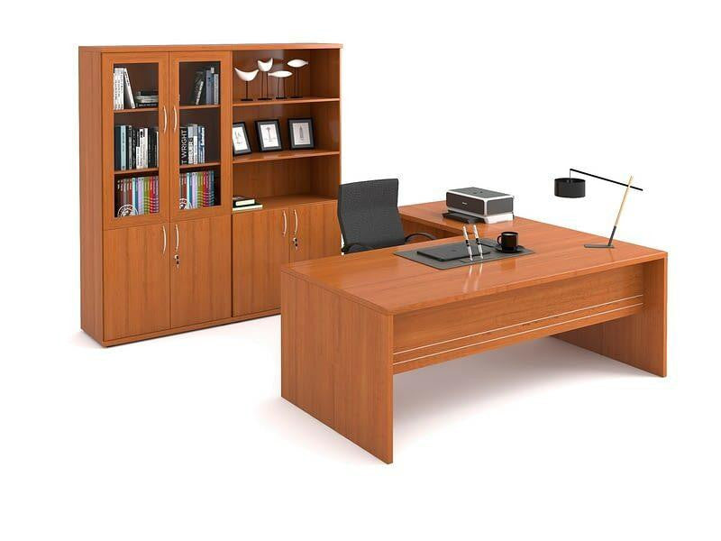 Excellence-32 Executive Desk in Veneer Wood