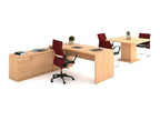 Excellence-32 Executive Desk in Veneer Wood