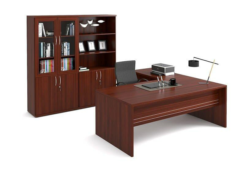 Excellence-32 Executive Desk in Veneer Wood