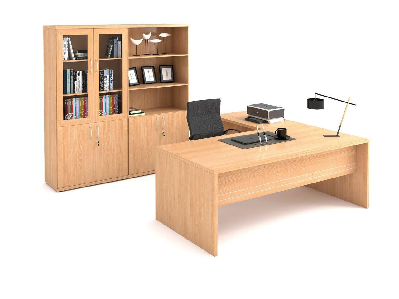 Excellence-32 Executive Desk in Veneer Wood