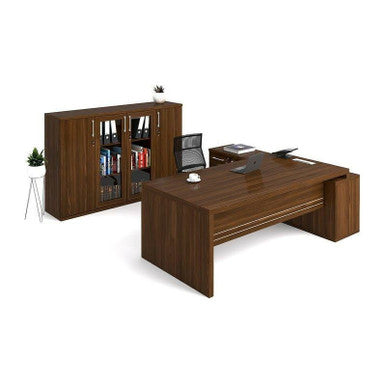 Excellence-50 Executive Desk in Veneer Wood